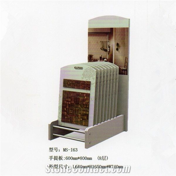 Stone Rack Marble Wing Displays Sample Board Stone Spinning Display Wire Stand Racks Quartz Displays Ceramic Tile Display Limestone Rack Waterfall Granite Display Travertine Rack