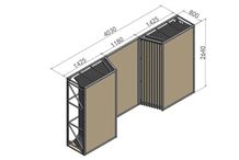 Stone Sample Display Racks White-Marble Display Stand Racks Laminate Flooring Display Stands Ceramic Display Shelves Granite Display Stands