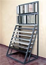 Tile Display Quartz Sample Marble Granite Sample Racks Ceramic Tile Stand for Showroom Tile Display Quartz Sample Marble Granite Sample Racks Ceramic Tile Stand for Showroom