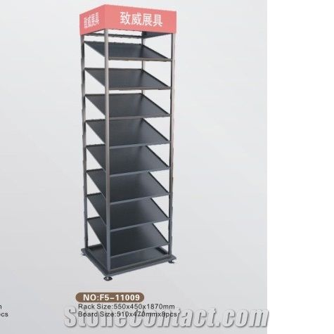 Tile Racks Stone Sample Quartz Sample Case Alabaster Quartz-Stone Display Blue-Marble Limestone Stands Hardwood Flooring Racks