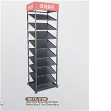 Tile Racks Stone Sample Quartz Sample Case Alabaster Quartz-Stone Display Blue-Marble Limestone Stands Hardwood Flooring Racks