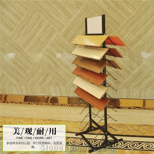 Tile Sample Board Display Stands Onyx Display Racks Quartz-Stone Display Rack Stands Tile Racks Black-Granite Display Stands
