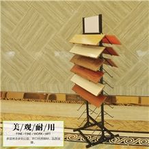 Tile Sample Board Display Stands Onyx Display Racks Quartz-Stone Display Rack Stands Tile Racks Black-Granite Display Stands