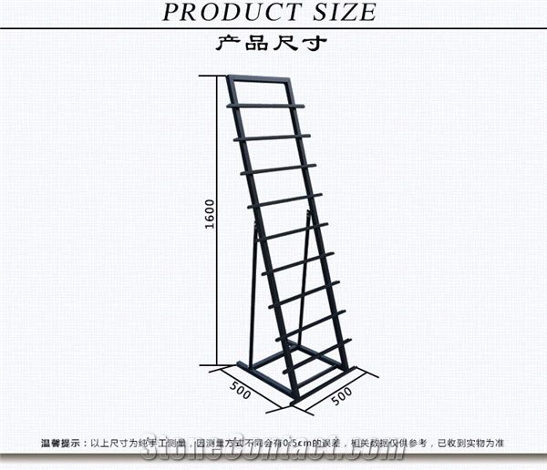 Tile Sample Board Tile Display Rack Waterfall Tile Display Drawer Tile Display Racks Ceramic Tile Marble Granite Limestone Quartz Floor Show Carrier Display Slab Stone Tile Stands Racks for Building M