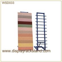 Waterfall Tile Display Quartz Sample Stand Marble Granite Sample Display