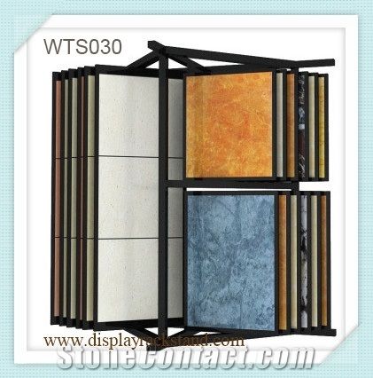 White-Granite Display Racks Waterfall Marble Display Stands Marble-Stairs Display Stands Ceramic Showroom Display Stand Racks Nepal-Marble Hanging Displays Quartzite Tile Mosaic Display Racks