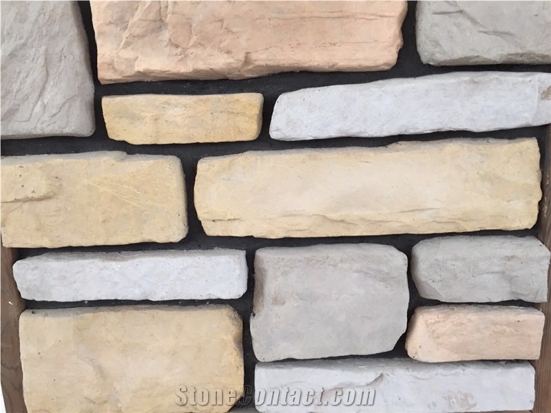 Brown Slate Cultured Stone Wall Cladding