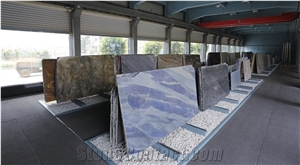 Azul Imperial Quartzite Kitchen Countertop