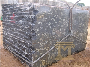 Blue Night Blocks,Cosmic Black ,Granite, Brazil,For Background Wall,Countertops,Kitchen Tops