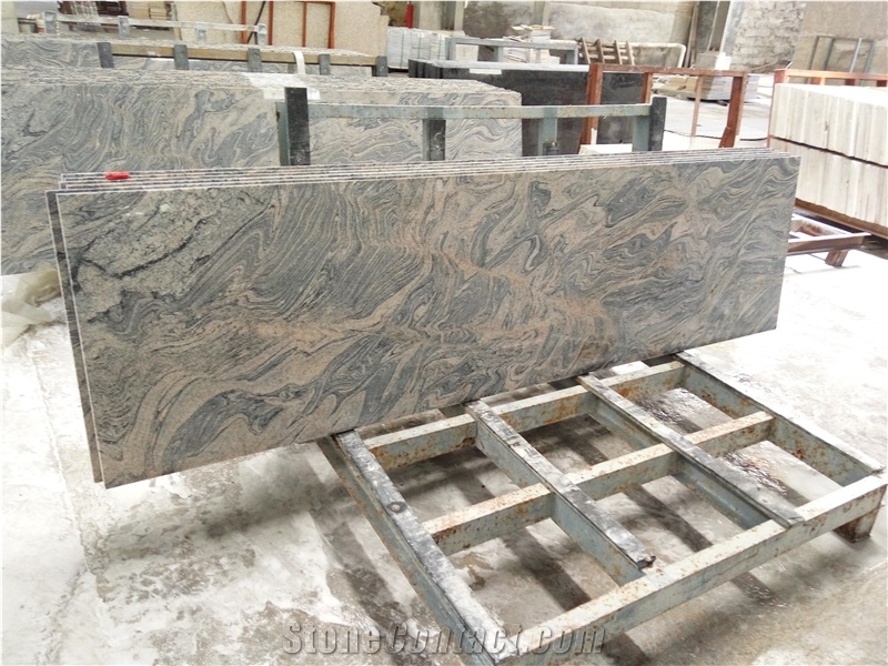 Cheapest Price High Quality China Juparana Countertops, Own Factory Direct Wholesale for Project/Hotel/House