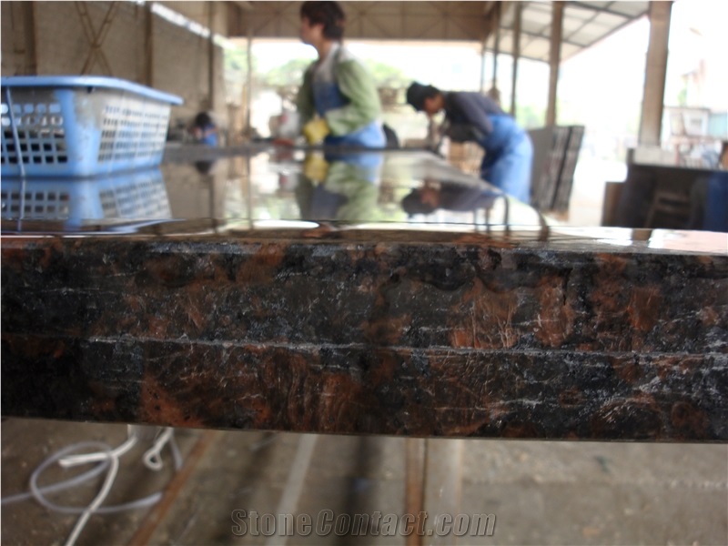 Cheapest Price High Quality Tan Brown Granite, Brown Granite, India Brown Granite Countertops for Project