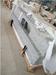 G439 Granite Kitchen Faucets Granite Countertops/Polished G439 Granite/Grey Granite Kitchen Countertop, China Grey Granite