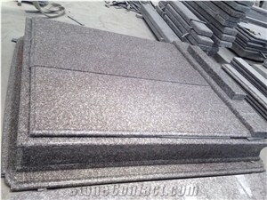 Luoyuan Red Granite/G664 Granite Tombstone/China Pink Granite Tombstone& Monument,Memorials,Gravestone & Headstone Poland Style China Luna Pearl Luoyuan Red,G664 Granite Cross Tombstone,G664 Monument