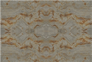 Nacarado Oyster Shell Quartzite Slab, Brazil Quartzite