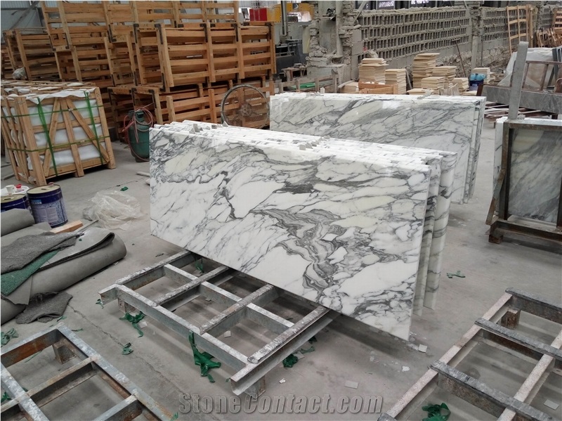Own Factory Good Price Arabescato Marble, White Marble Kitchen Countertops/Bench Tops/Bar Top/Worktops/Island Tops/Desk Tops