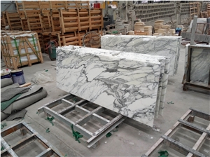 Own Factory Good Price Arabescato Marble, White Marble Kitchen Countertops/Bench Tops/Bar Top/Worktops/Island Tops/Desk Tops