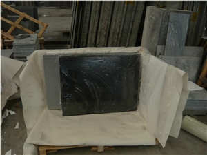 Own Factory Good Price Black Galaxy Granite, Black Granite Kitchen Countertops/Bench Tops/Bar Top/Worktops/Island Tops/Desk Tops