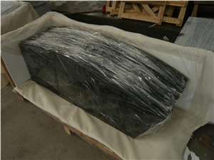 Own Factory Good Price Black Galaxy Granite, Black Granite Kitchen Countertops/Bench Tops/Bar Top/Worktops/Island Tops/Desk Tops