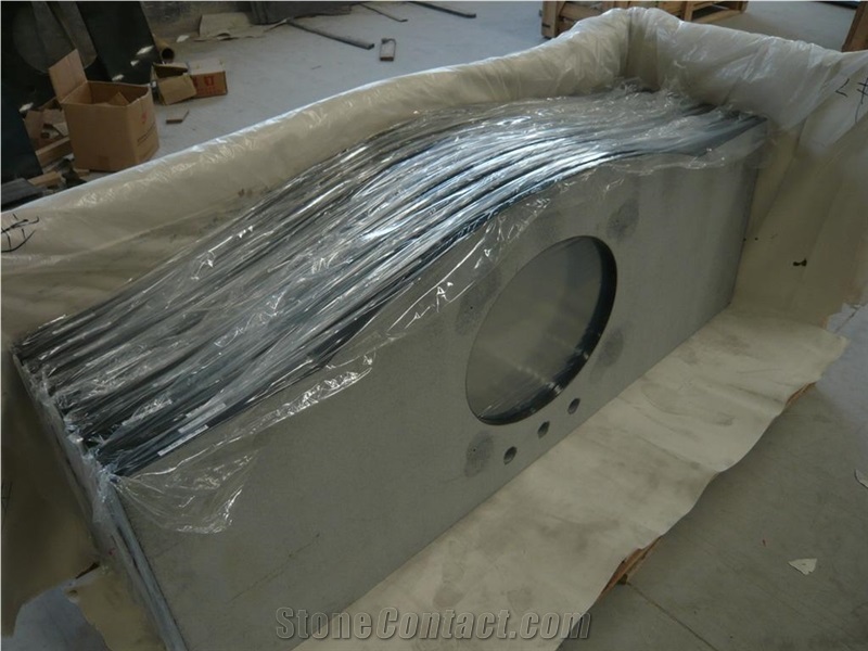 Own Factory Good Price Black Galaxy Granite, Black Granite Kitchen Countertops/Bench Tops/Bar Top/Worktops/Island Tops/Desk Tops