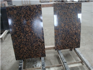 Own Factory Good Price Finland Baltic Brown Granite/Virolahden Punainen/Virolahti Granite Kitchen Countertops/Bench Tops/Bar Top/Worktops/Island Tops/Desk Tops