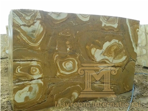 Palomino Blocks, Stone Wood Quartzite/Yellow/Brazil Blocks/For Countertops, Exterior - Interior Wall and Floor Applications