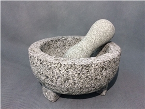Natural Stone Mortars Pestals Molcajete Granite Mortars