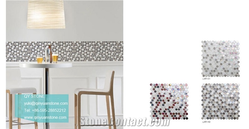 Wholesale Mosaic Tiles Crystal Glass Mosaic Tile