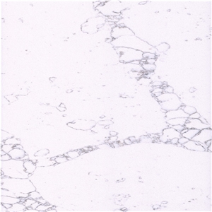 Calacatta Nuvo Marble Ot 0104 Look Quartz Stone Slab for Kitchen Top and Vanity