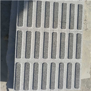 Blind Stone Pavers Blind Paving Stone Finished with Polished Grey Granite G343 Shandong Grey Lu Grey China Grey Stone