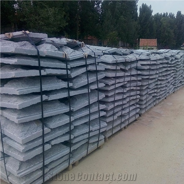 Grey Slate Mushroom Natural Stone Mushroomed Wall Cladding Stone Grey Pillar Mushroom Wall,Grey Split Face Slate Mushroom Landscaping Stones,Garden Wall Stone,Pillar Wall