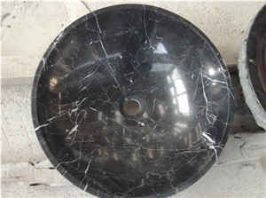 Black Marquina Marble Suit for Kitchen Sinks, Bathroom Sinks, Wash Basins,Round Sinks, Round Basins, Polished Black Marquina Marble Suit for Kitchen Sinks, Bathroom Sinks, Wash Basins,Round Sinks, Round Basins, Polished