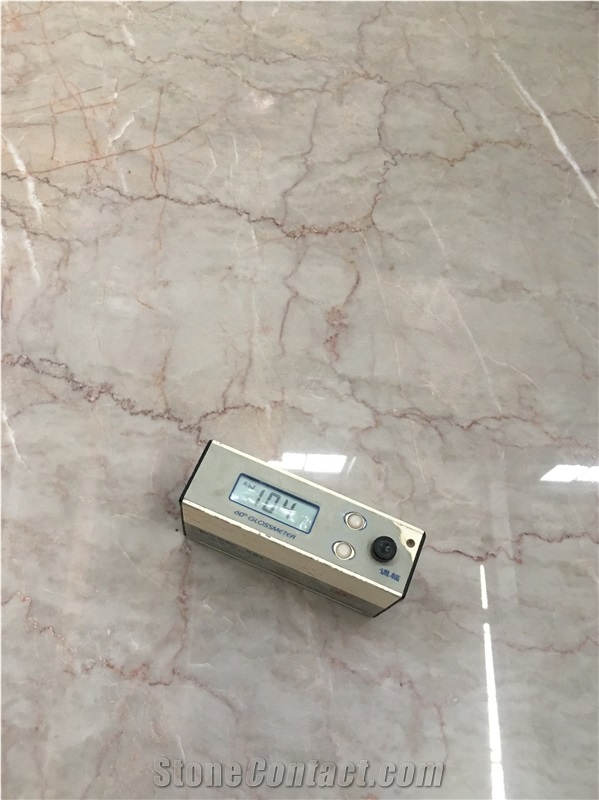 Ice Queen,New Beige Polished Chinese Marble Slabs &Tiles, for Wall&Floor Covering,Pool,Countertops,Polished,Honed, Swan Cut Etc