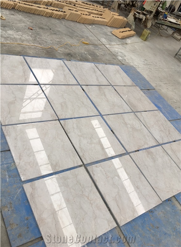 Ice Queen,New Beige Polished Chinese Marble Slabs &Tiles, for Wall&Floor Covering,Pool,Countertops,Polished,Honed, Swan Cut Etc