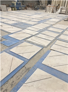 Ice Queen,New Beige Polished Chinese Marble Slabs &Tiles, for Wall&Floor Covering,Pool,Countertops,Polished,Honed, Swan Cut Etc
