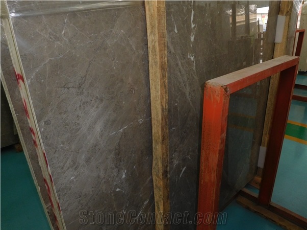 Maya Gray Marble Suit for Slabs & Tiles, Cut-To-Size, Polished Wall Covering, Wall Covering