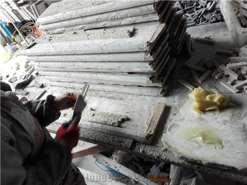 Carrara Marble ,White Marble, Italy Carrara Marble Polished Culture Stone,Ledge Stone ,Wall Cladding Panel,Stacked Stone Veneer( Corner Stone ,Brick Stacked Stone),Exposed Wall Stone