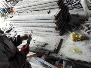 Carrara Marble ,White Marble, Italy Carrara Marble Polished Culture Stone,Ledge Stone ,Wall Cladding Panel,Stacked Stone Veneer( Corner Stone ,Brick Stacked Stone),Exposed Wall Stone