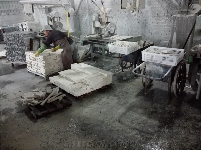 Carrara Marble ,White Marble, Italy Carrara Marble Polished Culture Stone,Ledge Stone ,Wall Cladding Panel,Stacked Stone Veneer( Corner Stone ,Brick Stacked Stone),Exposed Wall Stone