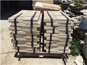 Chinese G602 Granite ,China White Granite , Bush-Hammered Face Culture Stone,Ledge Stone ,Wall Cladding Panel,Stacked Stone Veneer( Corner Stone ,Brick Stacked Stone),Exposed Wall Stone