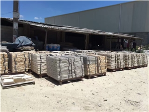 Chinese G602 Granite ,China White Granite , Bush-Hammered Face Culture Stone,Ledge Stone ,Wall Cladding Panel,Stacked Stone Veneer( Corner Stone ,Brick Stacked Stone),Exposed Wall Stone