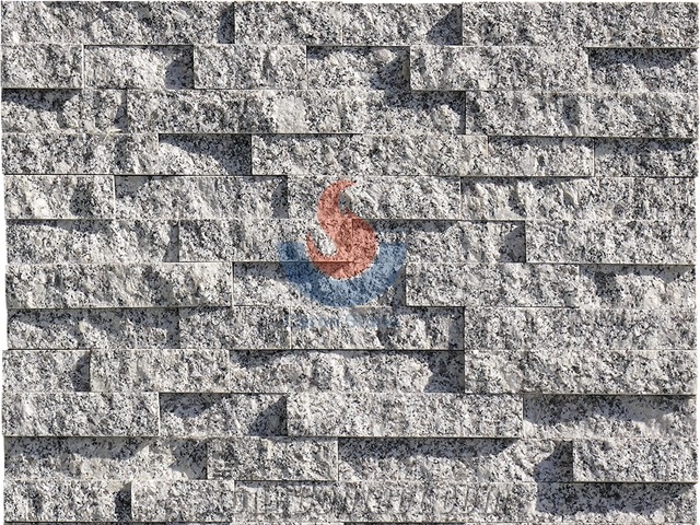 Chinese G602 Granite ,China White Granite , Splitted Face Culture Stone,Ledge Stone ,Wall Cladding Panel,Stacked Stone Veneer( Corner Stone ,Brick Stacked Stone),Exposed Wall Stone