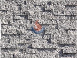 Chinese G602 Granite ,China White Granite , Splitted Face Culture Stone,Ledge Stone ,Wall Cladding Panel,Stacked Stone Veneer( Corner Stone ,Brick Stacked Stone),Exposed Wall Stone