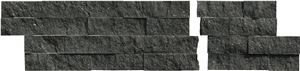 Chinese G684 Granite ,China Black Granite ,Fuding Black Splitted Culture Stone,Ledge Stone ,Wall Cladding Panel,Stacked Stone Veneer( Corner Stone ,Brick Stacked Stone),Exposed Wall Stone