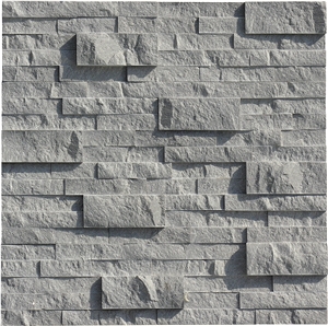 Cinderella Grey,Lady Grey,Shay Grey,Milana Grey,Chinese Pure Grey Marble Split Face Ledge Stone Panel , Stone Veneer , Culture Stone ,Stone Wall Cladding ,Exposed Wall Stone