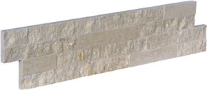 Egypt Sahama Beige , Beige Marble Polished & Splitted Culture Stone,Ledge Stone ,Wall Cladding Panel,Stacked Stone Veneer( Corner Stone ,Brick Stacked Stone),Exposed Wall Stone