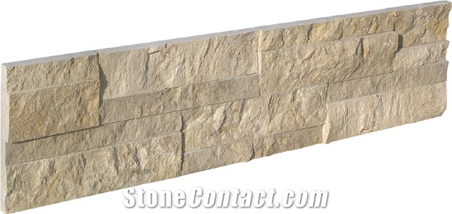 Jura Beige Limestone Split Face Ledge Stone ,Coral Stone Culture Stone,Wall Cladding Panel,Stacked Stone Veneer( Corner Stone ,Brick Stacked Stone),Exposed Wall Stone