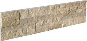 Jura Beige Limestone Split Face Ledge Stone ,Coral Stone Culture Stone,Wall Cladding Panel,Stacked Stone Veneer( Corner Stone ,Brick Stacked Stone),Exposed Wall Stone