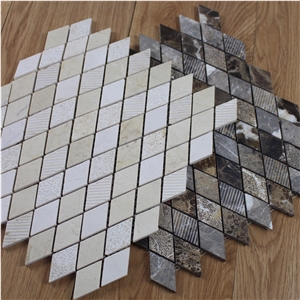 Marron Dark New Design Mosaic, Spanish Emperador Dark Square Mosaic Tile,Emperador Dark Mosaic,Chinese Dark Emperador,Emperador Dark Mosaic,Dark Marble Mosaic,Chinese Marron