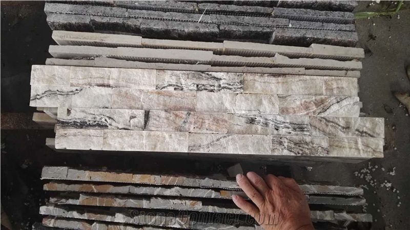 Onyx Travertine Splitted Culture Stone,Ledge Stone ,Wall Cladding Panel,Stacked Stone Veneer( Corner Stone ,Brick Stacked Stone),Exposed Wall Stone