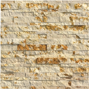 Sunny Beige ,Beige Marble,Gold Marble Splitted Culture Stone,Ledge Stone ,Wall Cladding Panel,Stacked Stone Veneer( Corner Stone ,Brick Stacked Stone),Exposed Wall Stone